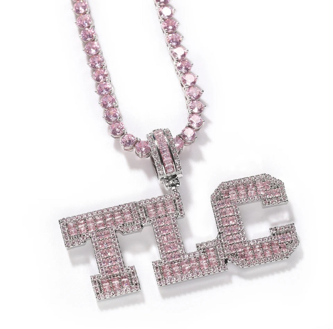 Pretty N Pink Custom Name Pendant